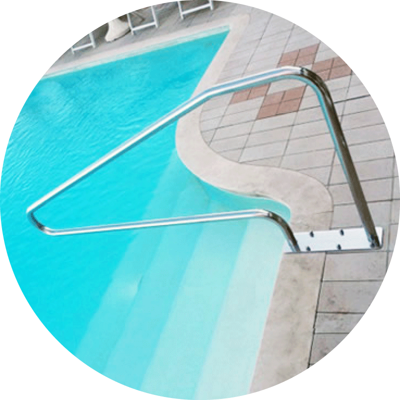 Bertoloni Inox - Maniglie inox per piscine
